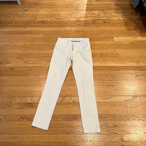 Men's White Gap Chino Pants
